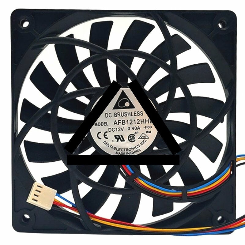 Delta AFB1212HHB DC 12V 0.40A 12013 Brushless PWM Axial Cooling Fan