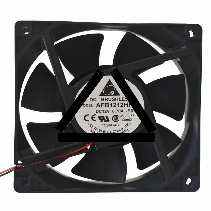 Delta AFB1212HHE DC 12V 0.70A 12038 Axial Brushless Cooling Fan