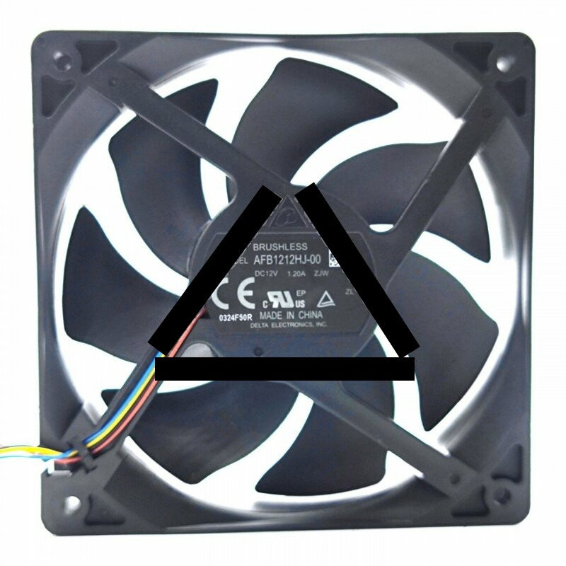 Delta AFB1212HJ-00 DC 12V 1.20A 12025 Brushless Axial Cooling Fan