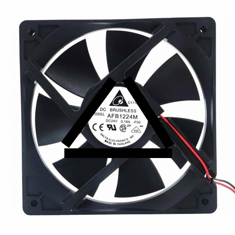 Delta AFB1224M DC 24V 0.18A 2 Wires / 3 Wires Axial Cooling Fan
