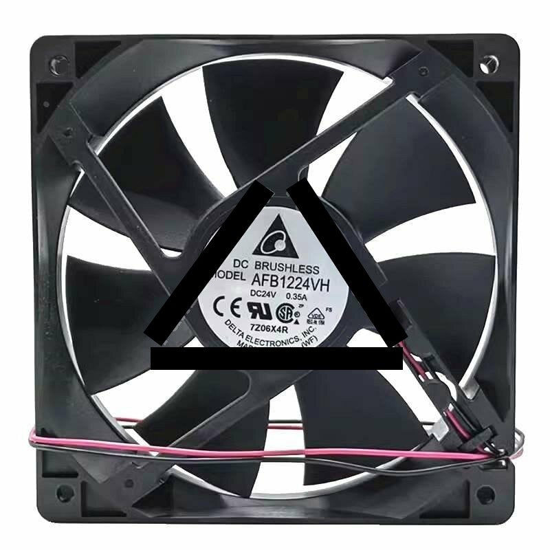 Delta AFB1224VH DC 24V 0.35A 2 Wires / 3 Wires Axial Cooling Fan