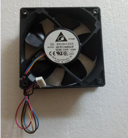 Delta AFB1248SHF CU29 Server Square Cooling Fan DC 48V 0.45A 120x120x32mm