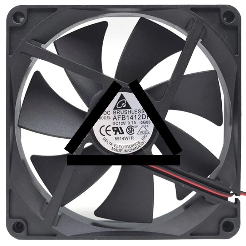 Delta AFB1412DH 12V 0.7A 14025 DC Brushless Axial Fan