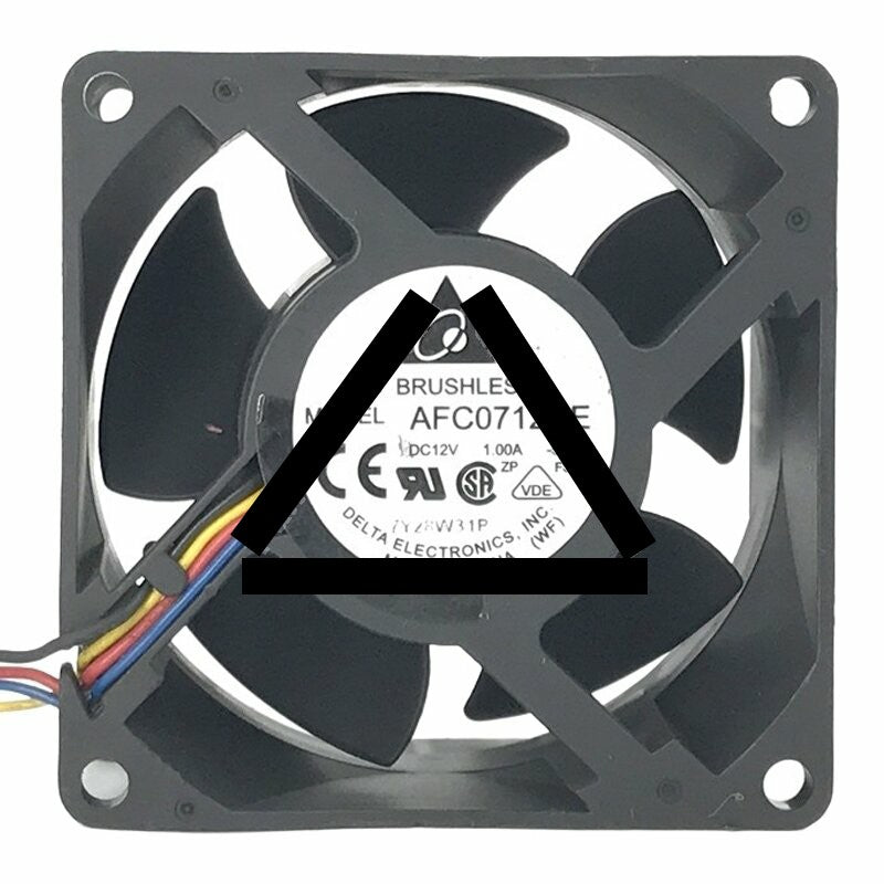 Delta AFC0712DE DC 12V 2.50A 7038 Axial Cooling Fan