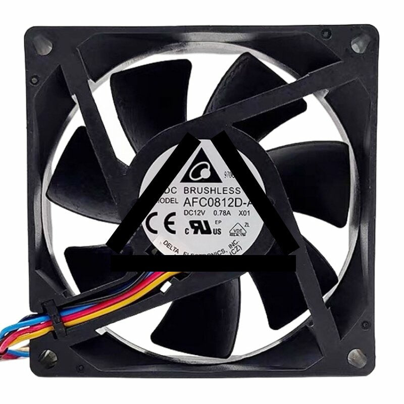 Delta AFC0812D-A DC 12V 0.78A 8025 Brushless Axial Cooling Fan