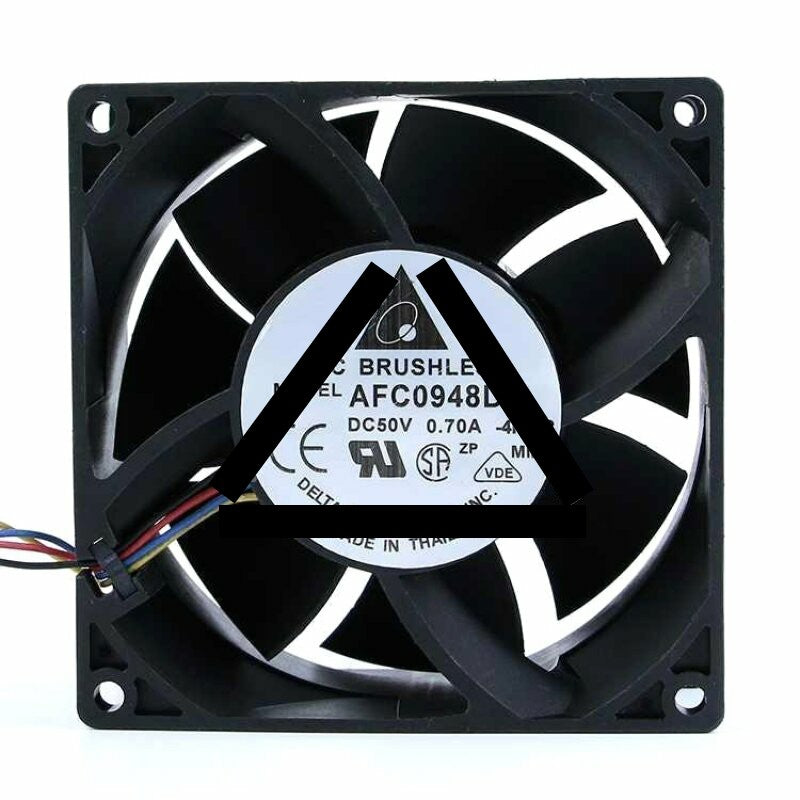 Delta AFC0948DE DC 50V 0.70A 2 Wires / 3 Wires / 4 Wires Axial Cooling Fan