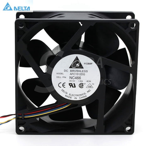 Delta AFC1512DG 15050 15cm 150mm DC 12v 1.80a fan For 490/690 P/N:PG168 server inverter cooling fans