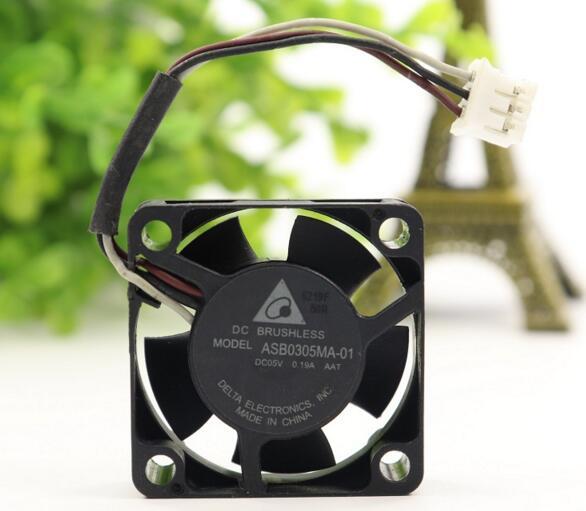 DELTA ASB0305MA-01 DC 5V 0.19A Miniature Heat Dissipation Fan
