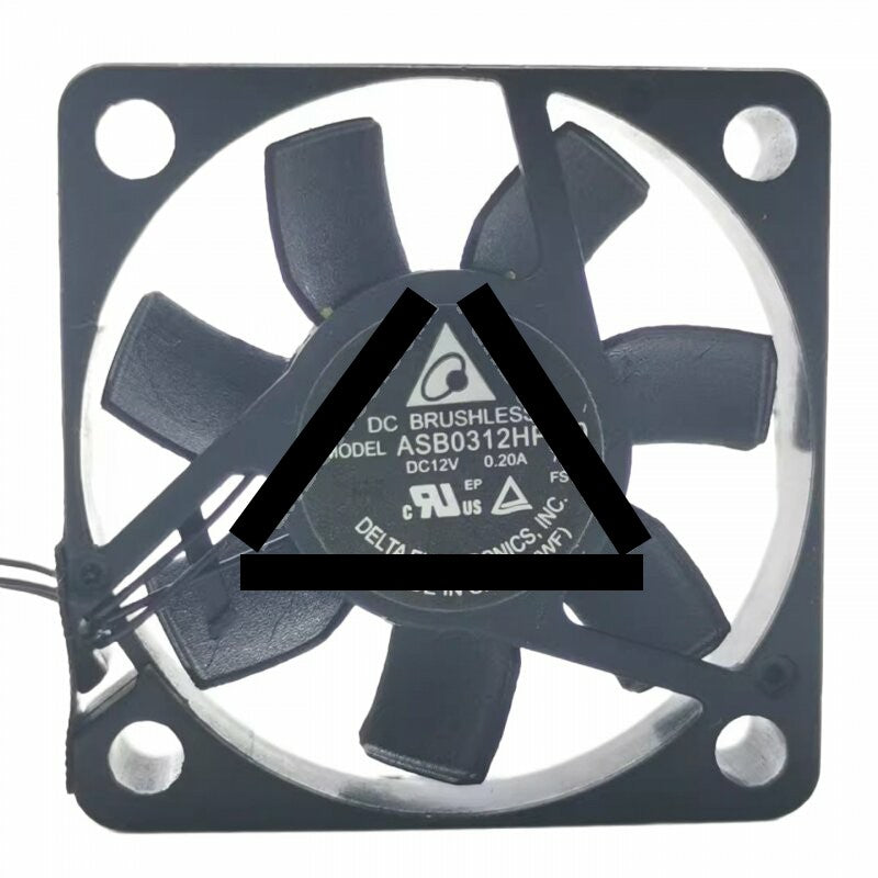 Delta ASB0312HP-00 DC 12V 0.20A Axial Brushless Cooling Fan