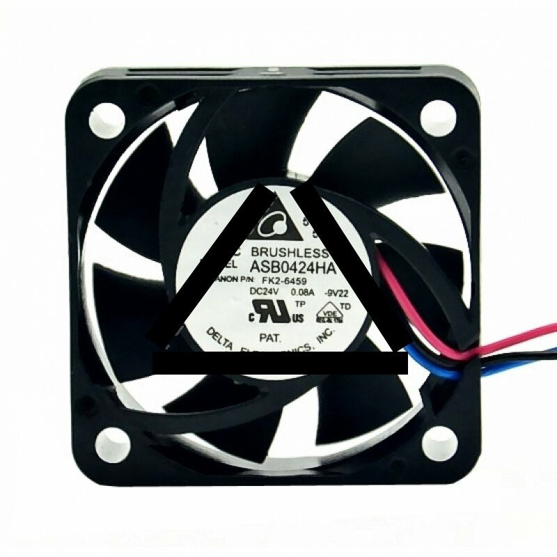 Delta ASB0424HA DC 24V 0.08A 3 Wires Axial Cooling Fan