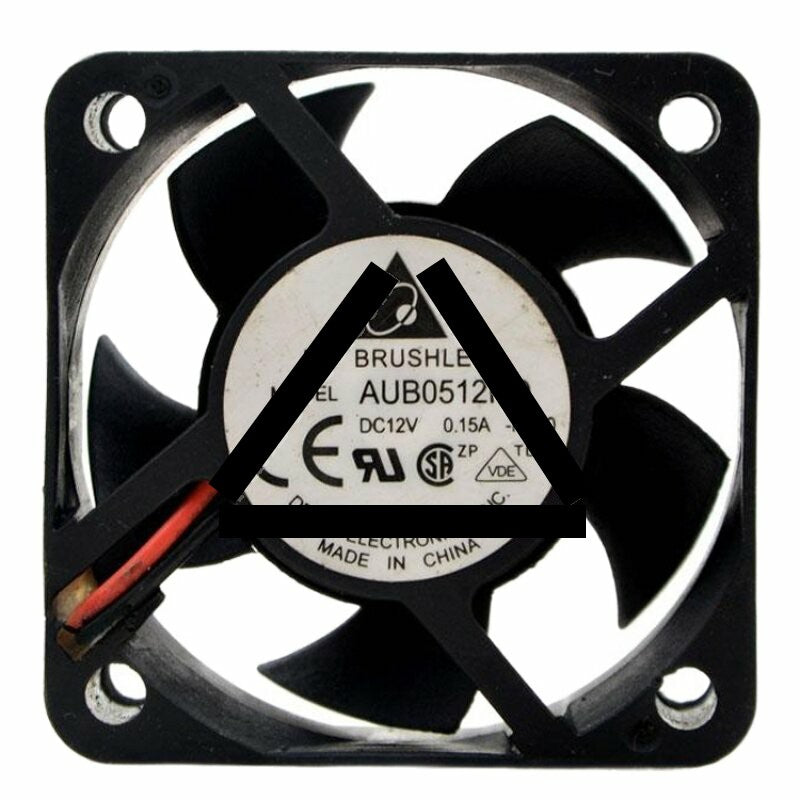 Delta AUB0512HD DC 12V 0.15A 5020 Brushless Axial Cooling Fan
