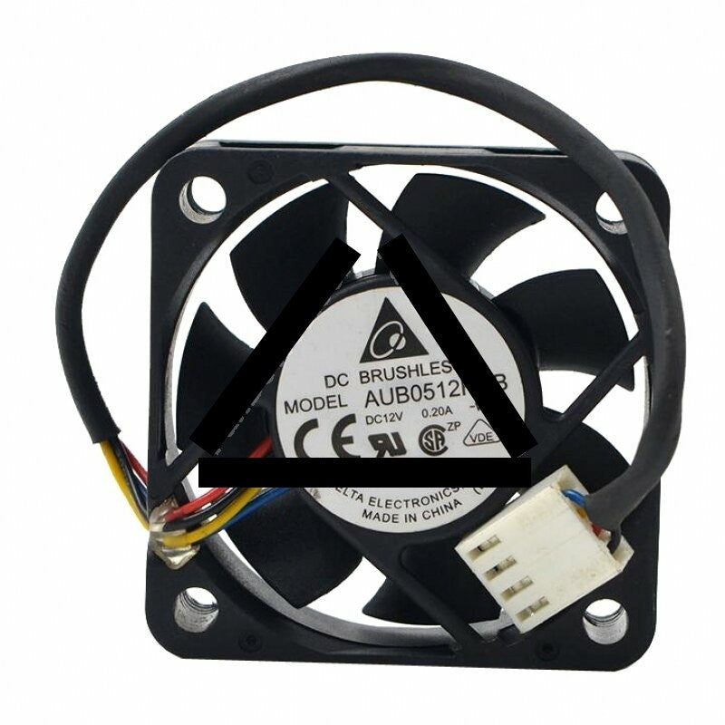Delta AUB0512HHB DC 12V 0.20A 2 Wires / 3 Wires / 4 Wires Axial Cooling Fan