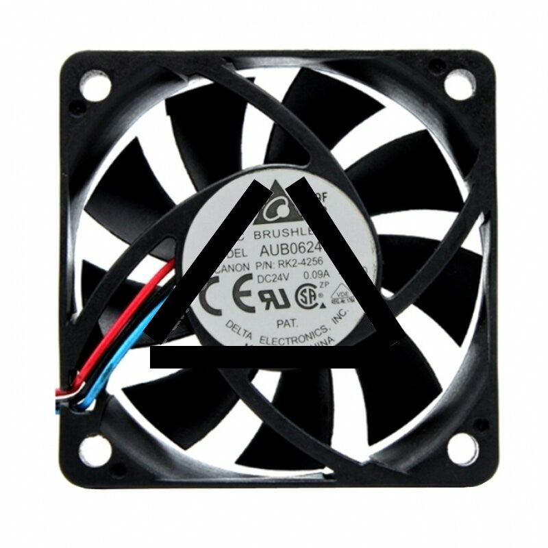 Delta AUB0624HB DC 24V 0.09A 2 Wires / 3 Wires / 4 Wires Axial Cooling Fan