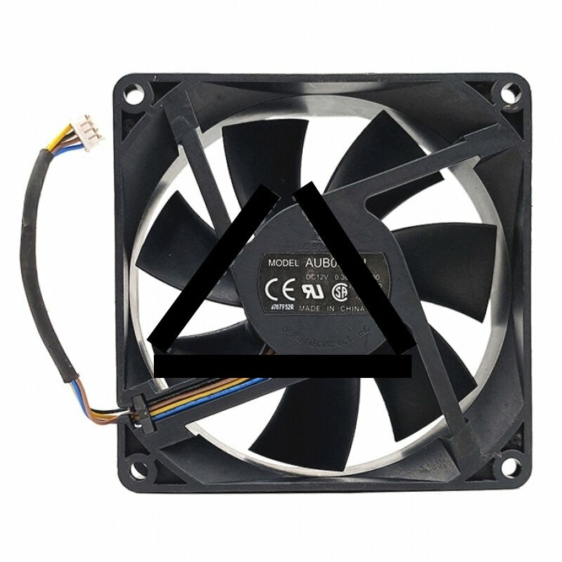 Delta AUB0912H DC 12V 0.30A 2 Wires / 3 Wires / 4 Wires Axial Cooling Fan