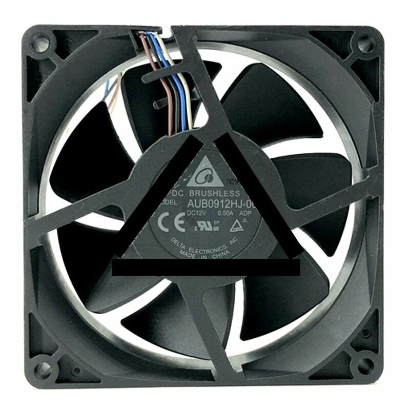 Delta AUB0912HJ-00 DC 12V 0.50A 9025 Axial Cooling Fan