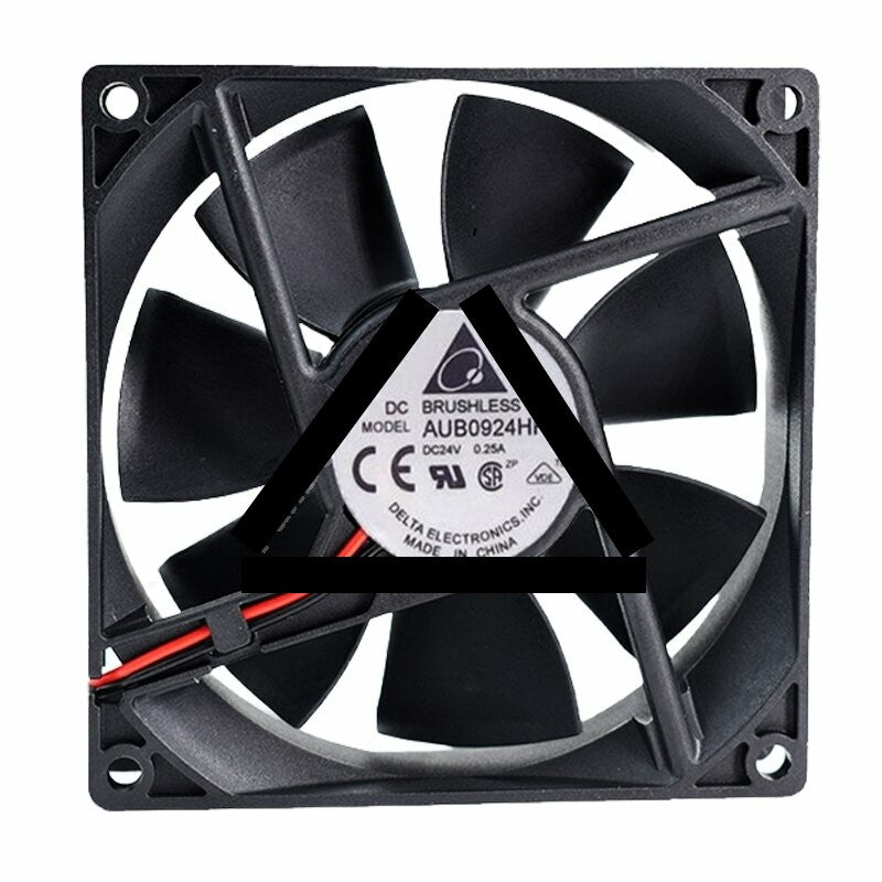 Delta AUB0924HH DC 24V 0.25A 2 Wires / 3 Wires Axial Cooling Fan
