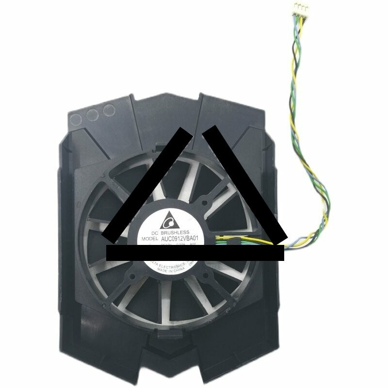 Delta AUV0912VBA01 DC 12V 0.50A 4 Wires PWM Axial Cooling Fan