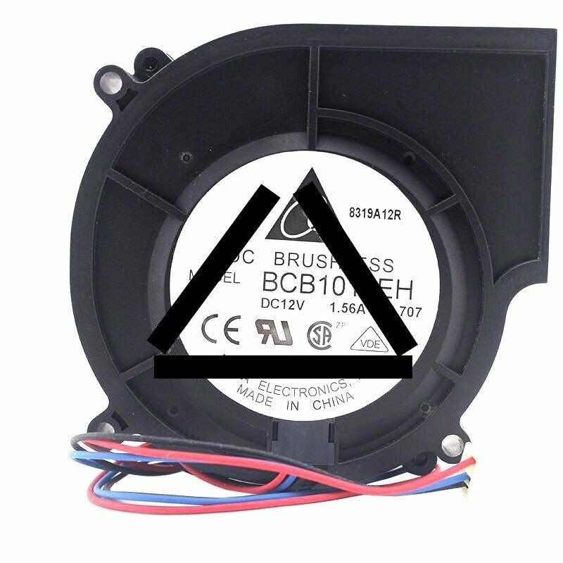 Delta BCB1012EH DC 12V 1.56A 2 Wires / 3 Wires / 4 Wires Blower Cooling Fan