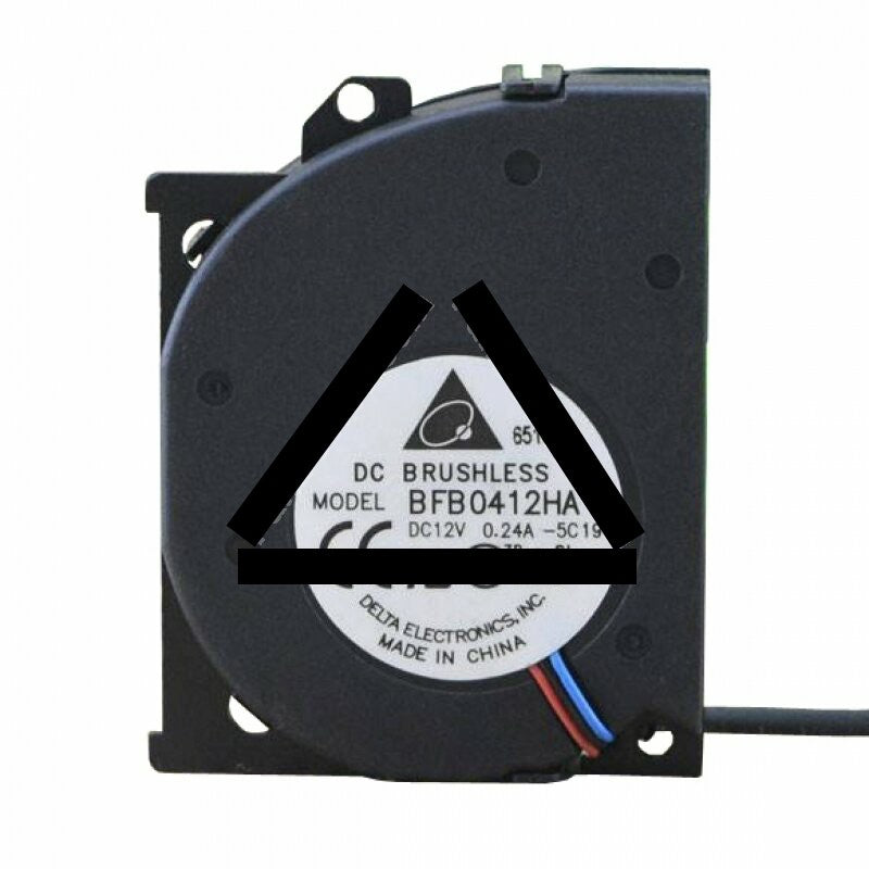 Delta BFB0412HA DC 12V 0.24A 2 Wires / 3 Wires Blower Cooling Fan