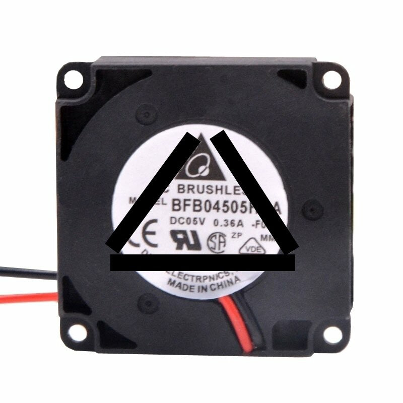 Delta BFB04505HHA DC 5V 0.36A 2 Wires Blower Cooling Fan