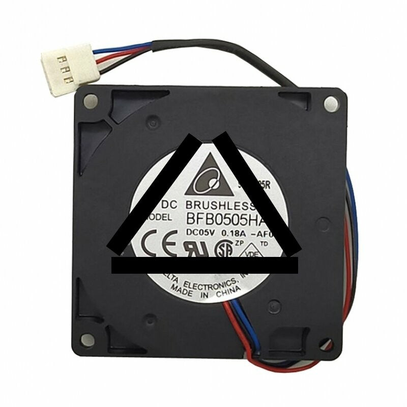 Delta BFB0505HA-AF00 DC 5V 0.18A 3 Wires Blower Cooling Fan