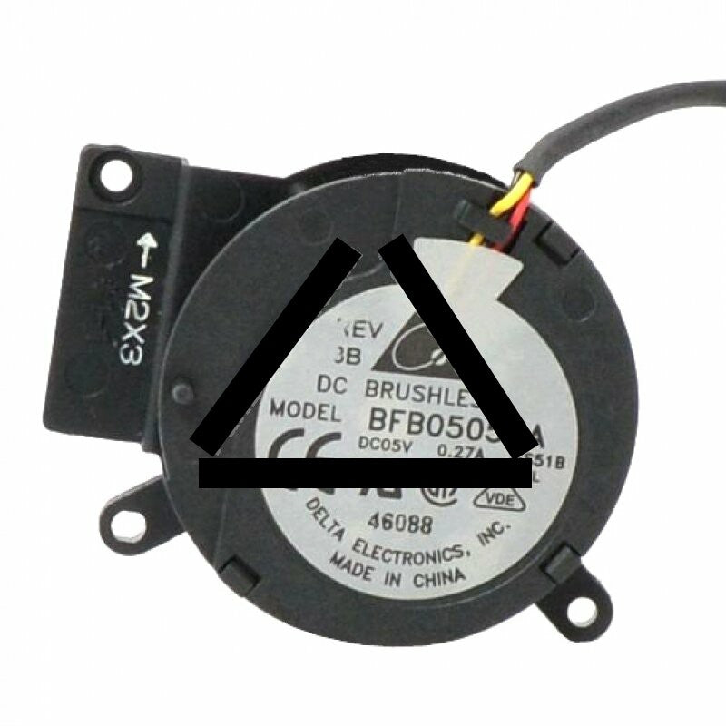 Delta BFB0505HA DC 5V 0.27A 3 Wires Blower Cooling Fan