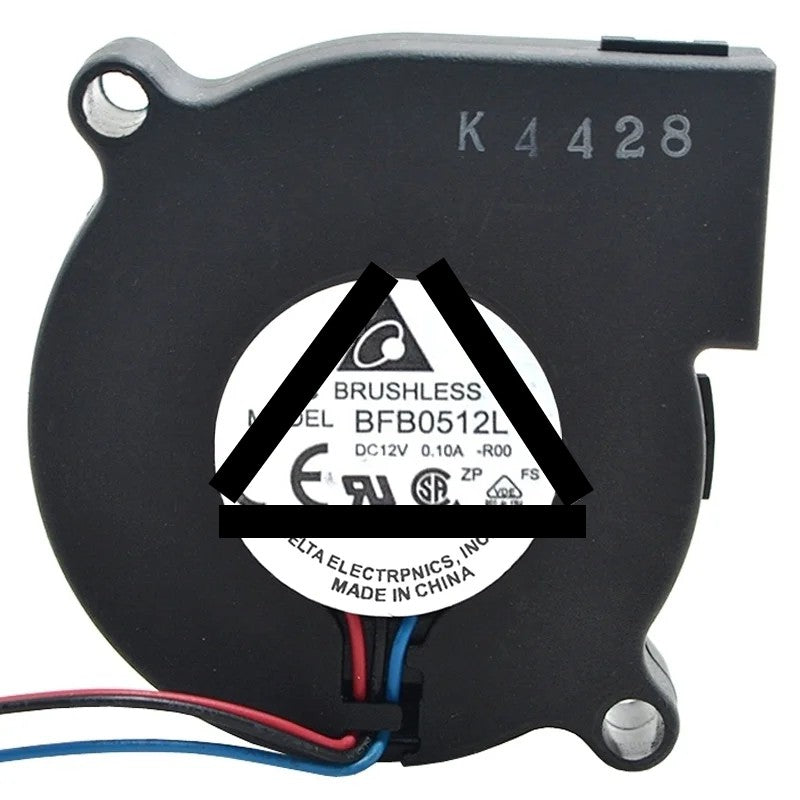 Delta BFB0512L 12V 0.10A 2 / 3 Wires Blower Cooling Fan