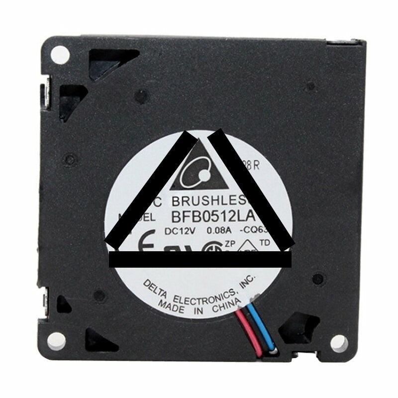 Delta BFB0512LA DC 12V 0.08A 3 Wires Blower Cooling Fan