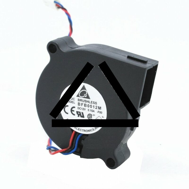 Delta BFB0512M DC 12V 0.15A 2 Wires / 3 Wires Blower Cooling Fan