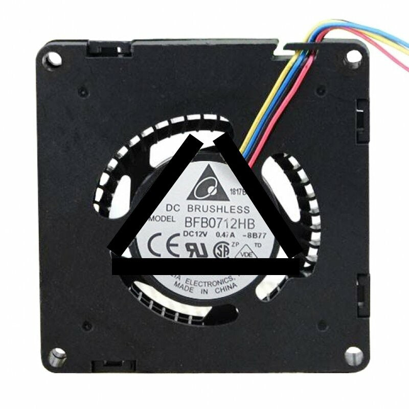 Delta BFB0712HB DC 12V 0.47A 4 Wires Blower Cooling Fan