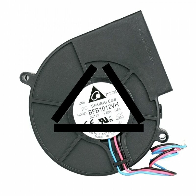 Delta BFB1012VH DC 12V 1.8A 2 Wires / 3 Wires / 4 Wires Blower Cooling Fan