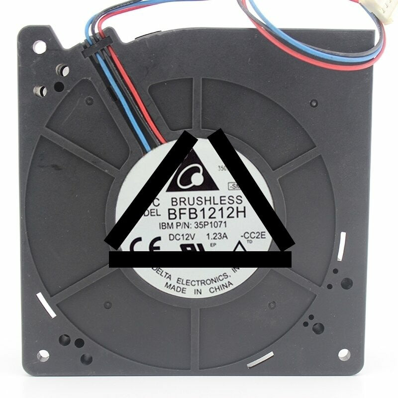Delta BFB1212H DC 12V 1.23A 2 Wires / 3 Wires Blower Cooling Fan