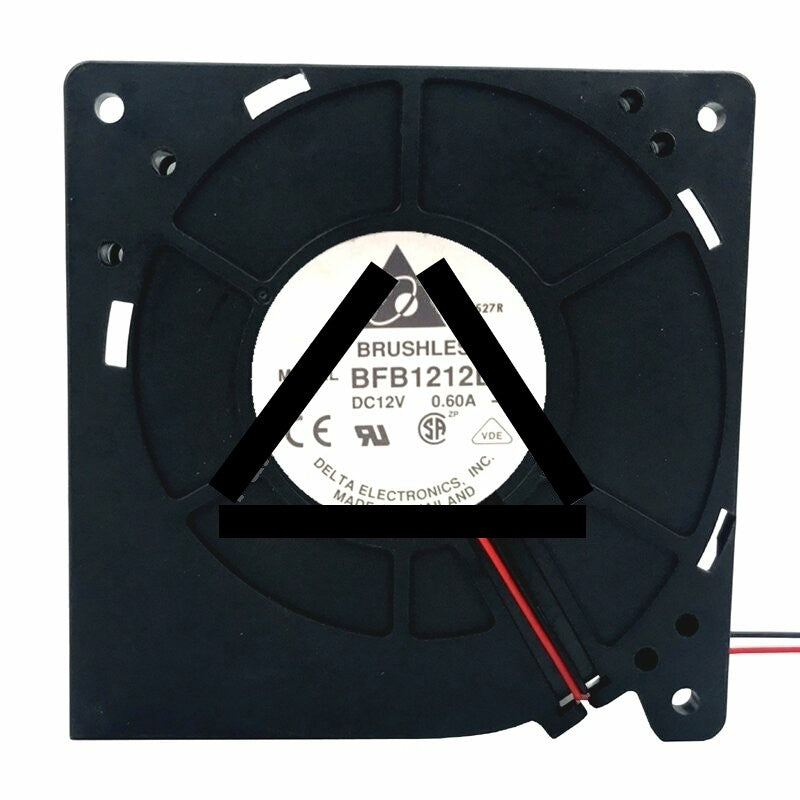 Delta BFB1212L DC 12V 0.60A 2 Wires / 3 Wires / 4 Wires Blower Cooling Fan