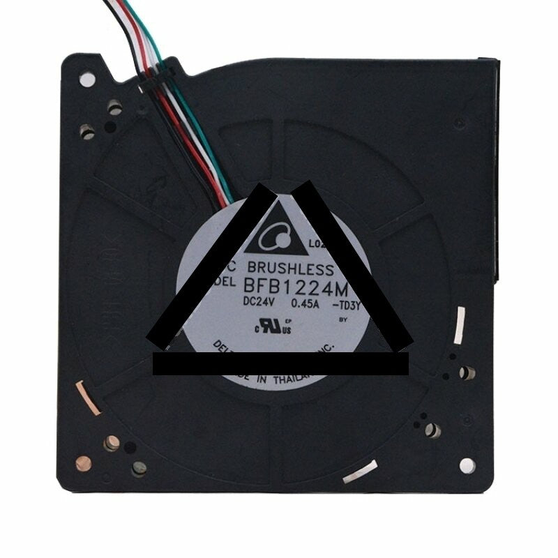 Delta BFB1224M DC 24V 0.45A 2 Wires / 3 Wires / 4 Wires Blower Cooling Fan