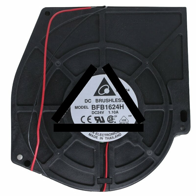 Delta BFB1624H DC 24V 1.10A 2 Wires / 3 Wires Brushless Blower Cooling Fan