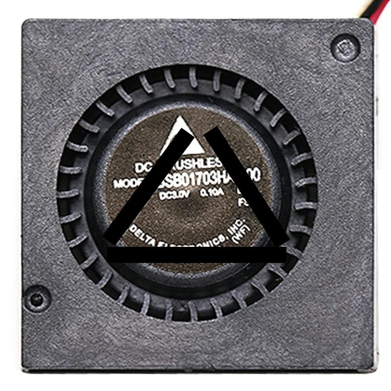 Delta BSB01703HA3-00 3V 0.10A 3 Wires Blower Cooling Fan