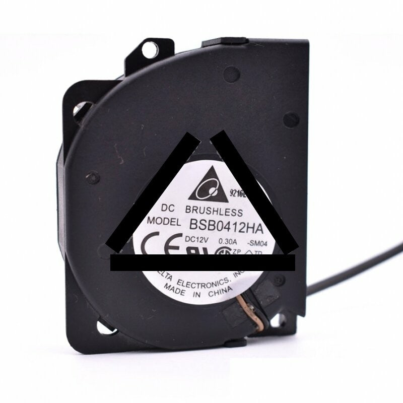 Delta BSB0412HA DC 12V 0.30A 2 Wires Blower Cooling Fan