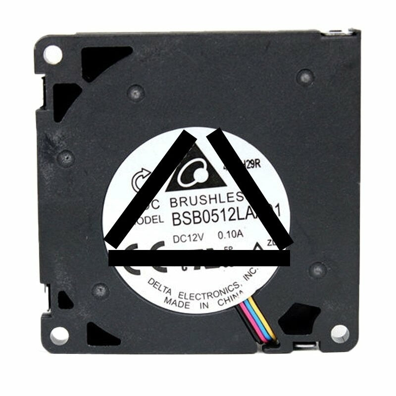 Delta BSB0512LAA01 DC 12V 0.10A 4 Wires Blower Cooling Fan