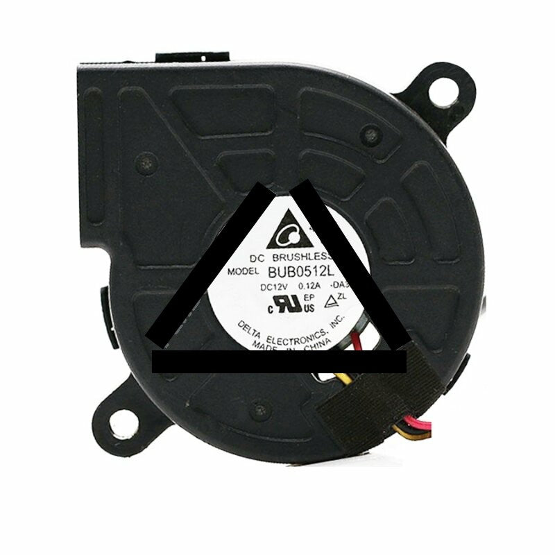 Delta BUB0512L DC 12V 0.12A 5025 Blower Brushless Cooling Fan
