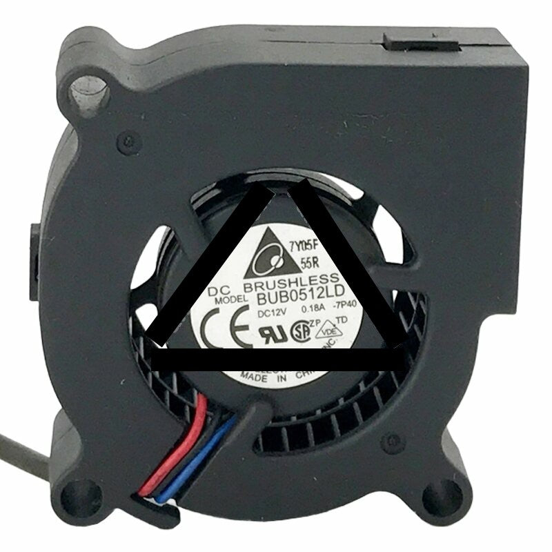 Delta BUB0512LD DC 12V 0.18A 5020 Brushless Blower Cooling Fan