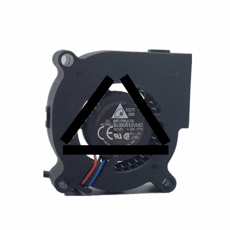 Delta BUB0512VHD-7T72 DC 12V 0.33A 2 Wires / 3 Wires Blower Cooling Fan