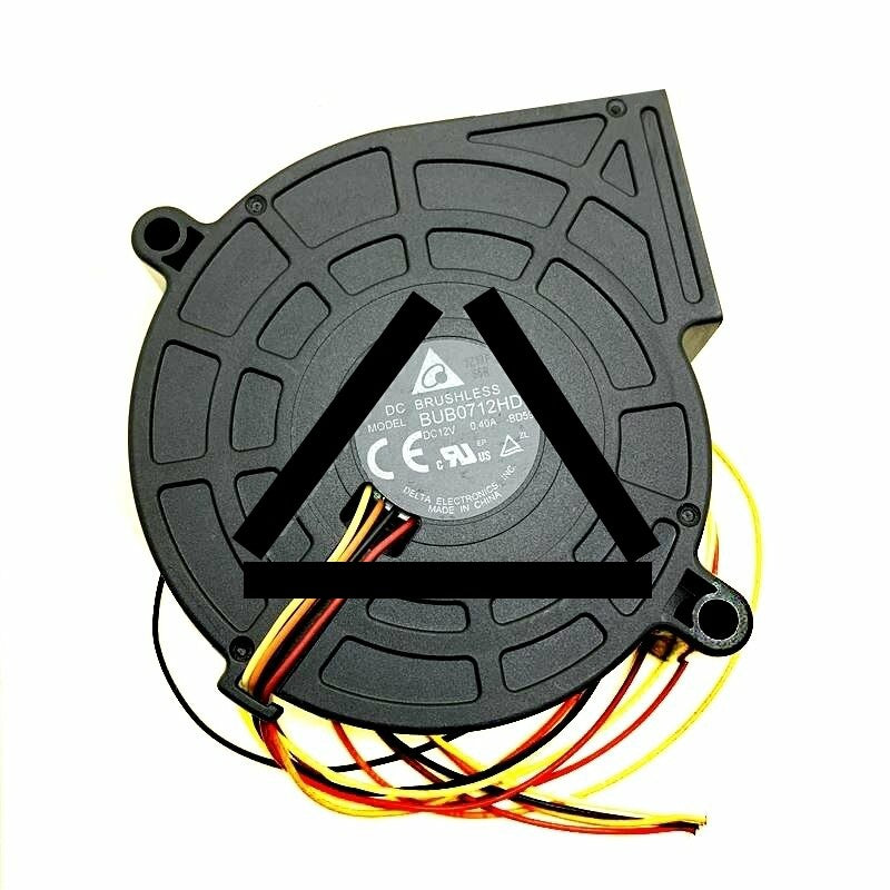 Delta BUB0712HD-BD59 DC 12V 0.40A 4 Wires Blower Cooling Fan
