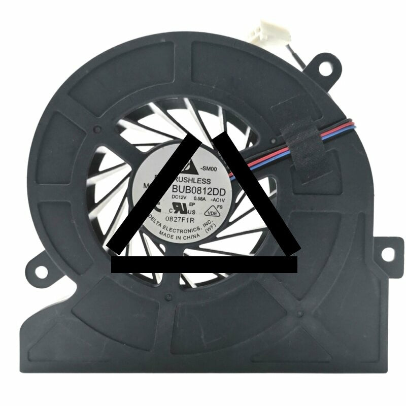 Delta BUB0812DD DC 12V 0.58A 3 Wires Brushless Blower Cooling Fan