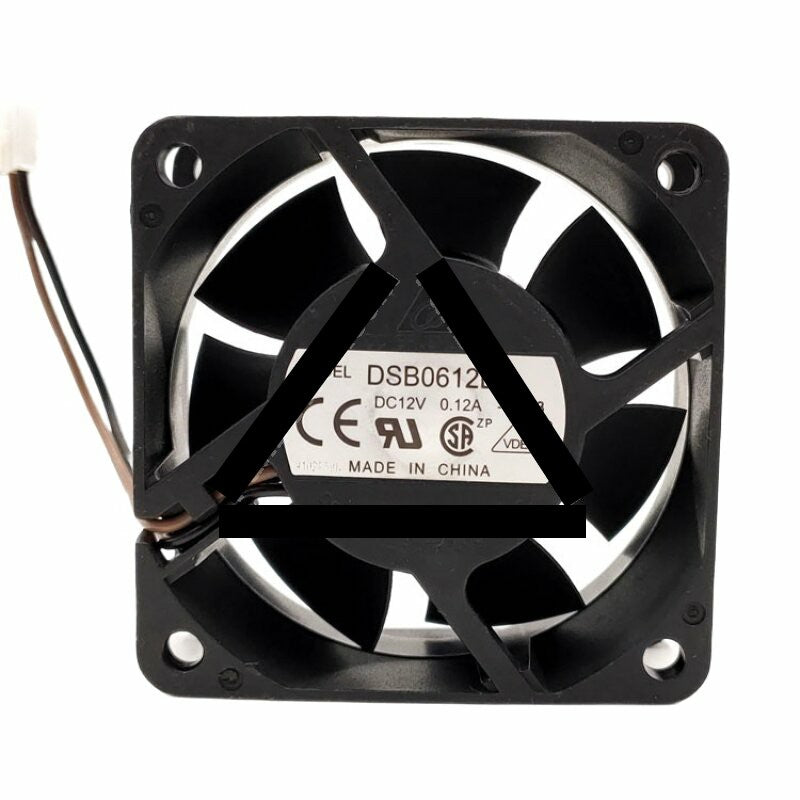 Delta DSB0612L DC 12V 0.12A 6025 Axial Cooling Fan