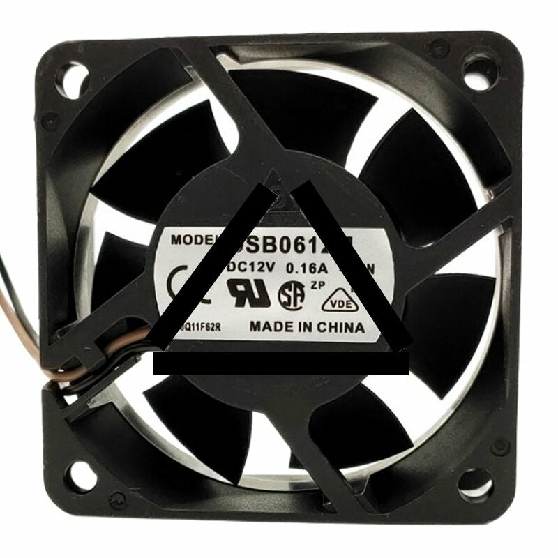 Delta DSB0612M DC 12V 0.16A 6025 Axial Cooling Fan