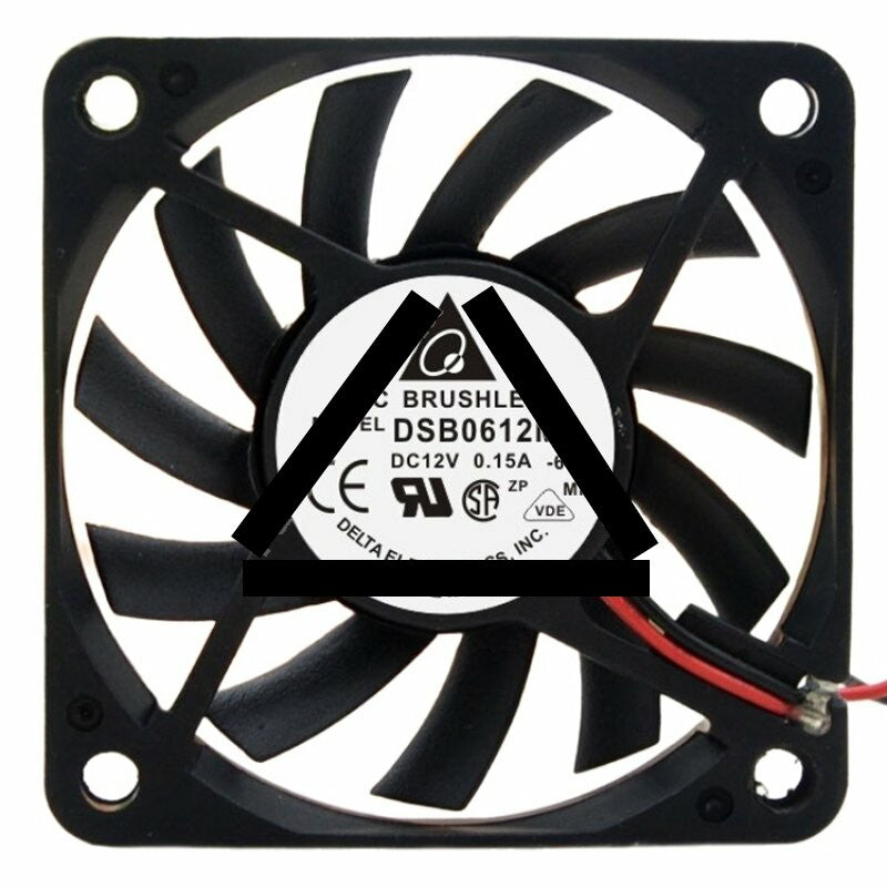 Delta DSB0612MA DC 12V 0.15A 6010 Brushless Axial Cooling Fan