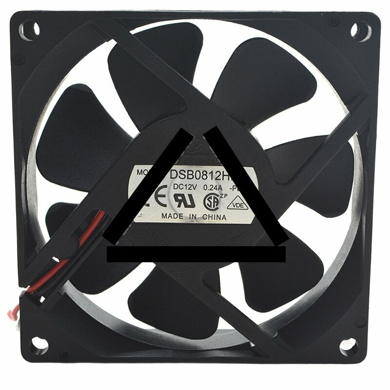 Delta DSB0812HHD DC 12V 0.24A 8020 Axial Cooling Fan