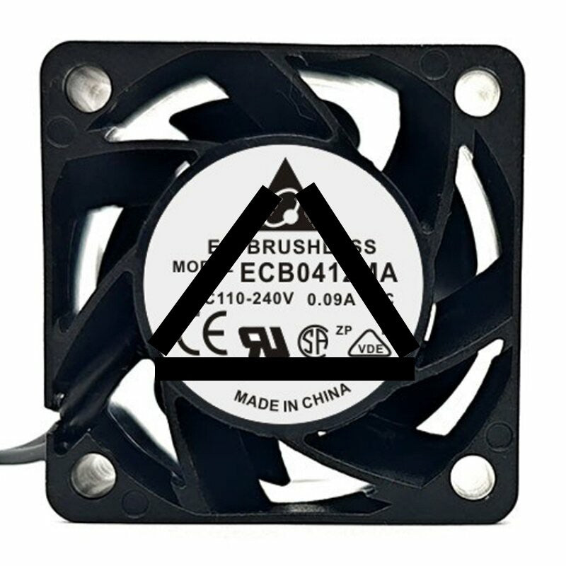 Delta ECB0412MA EC 110-240V 0.09A 4028 Brushless Axial Cooling Fan