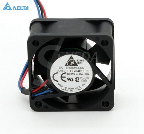 Delta EFB0405LD ROO R00 4CM 40MM 4020 DC 5V 0.16A server inverter cpu computer switch axial cooling fans