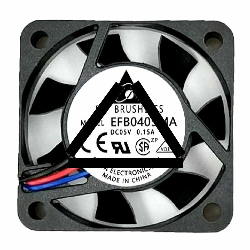 Delta EFB0405MA DC 5V 0.15A 2 Wires / 3 Wires Axial Cooling Fan